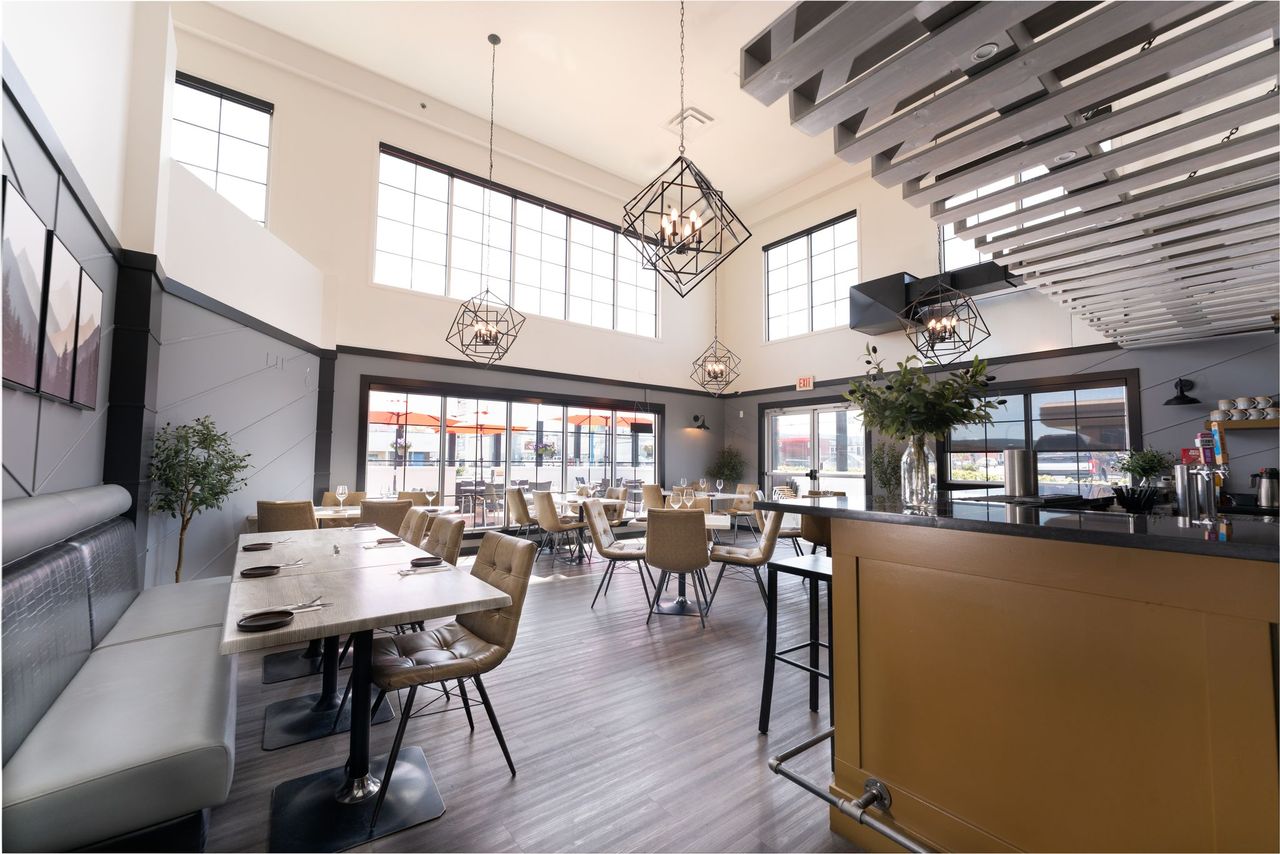 interior at The Modern Olive