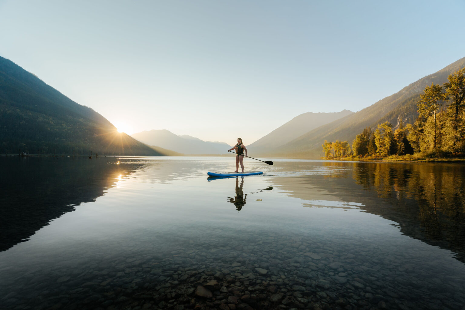 A view at St Mary Lake