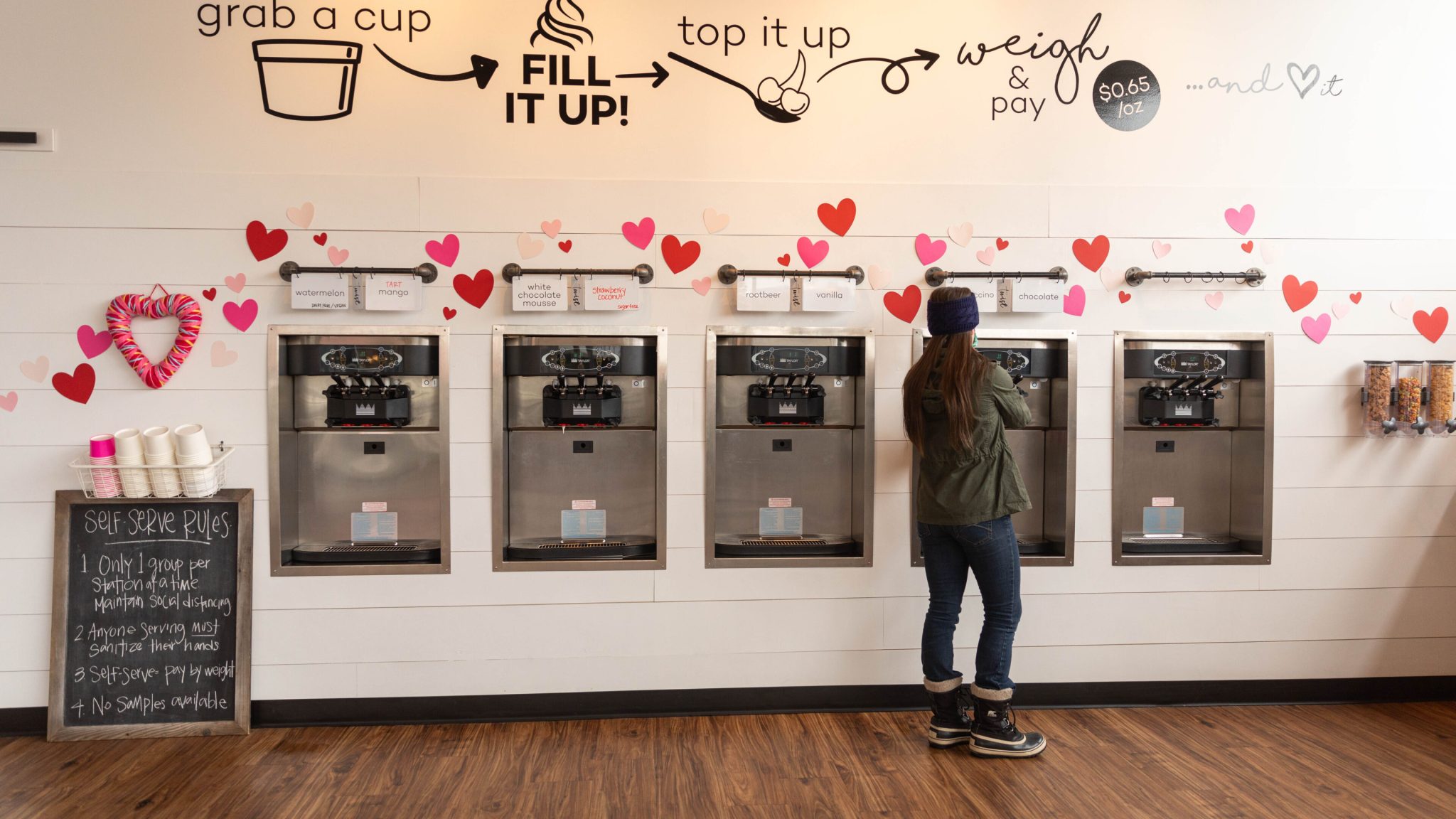 Interior shot at Twisted Peaks